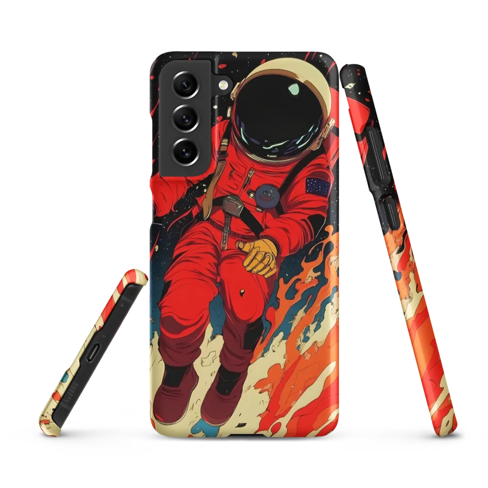 Cosmic Descent of the Astronaut