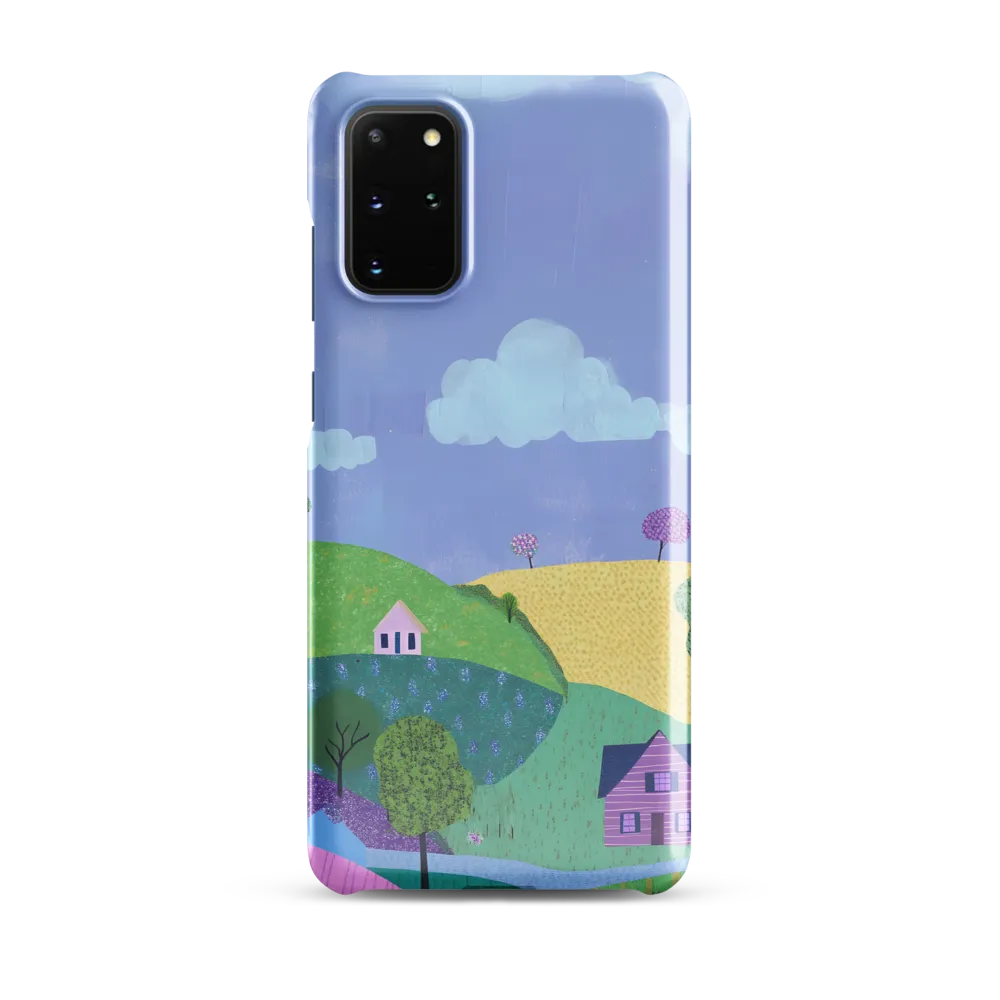 Whimsical Hills and Quaint Homes