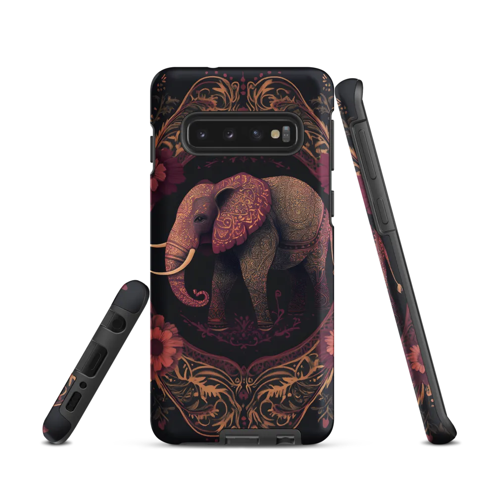 Regal Reverie: The Ornate Elephant