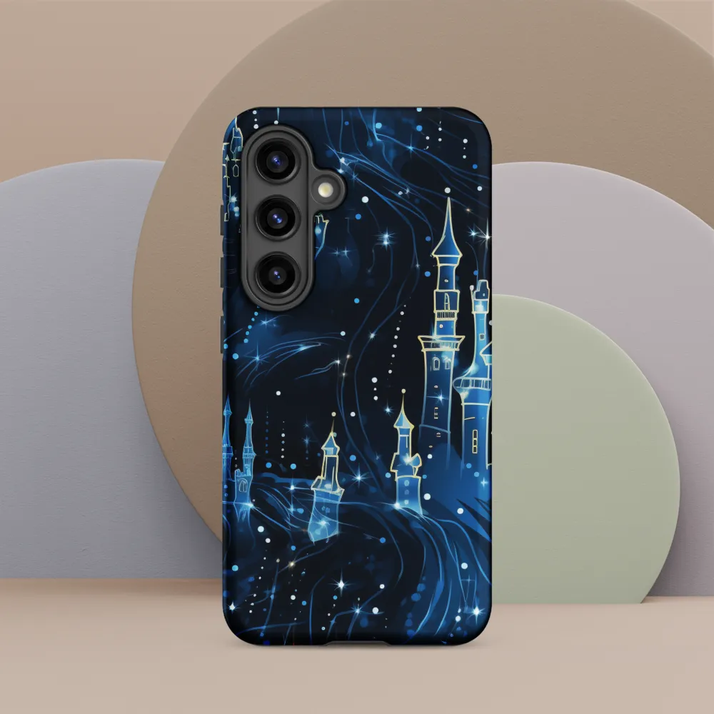 Dreamy Castles in a Starry Sky