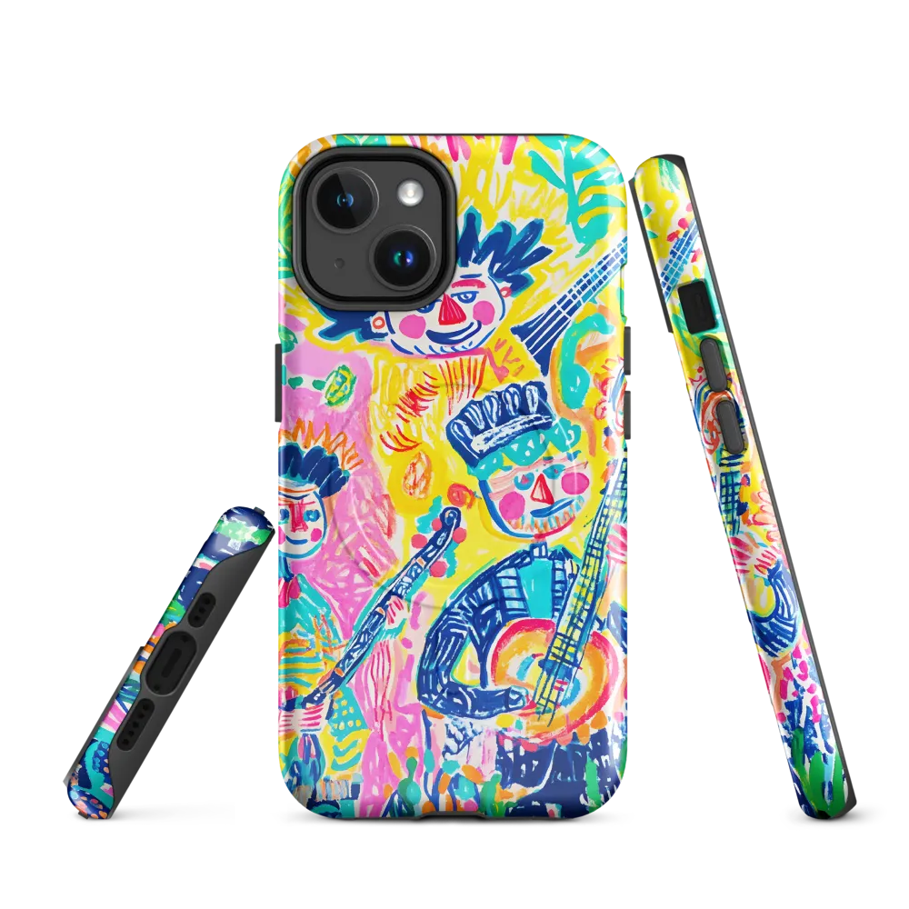 Joyful Duet: A Celebration of Music | Phone Case |  14 | MagSafe® Tough Case | Glossy