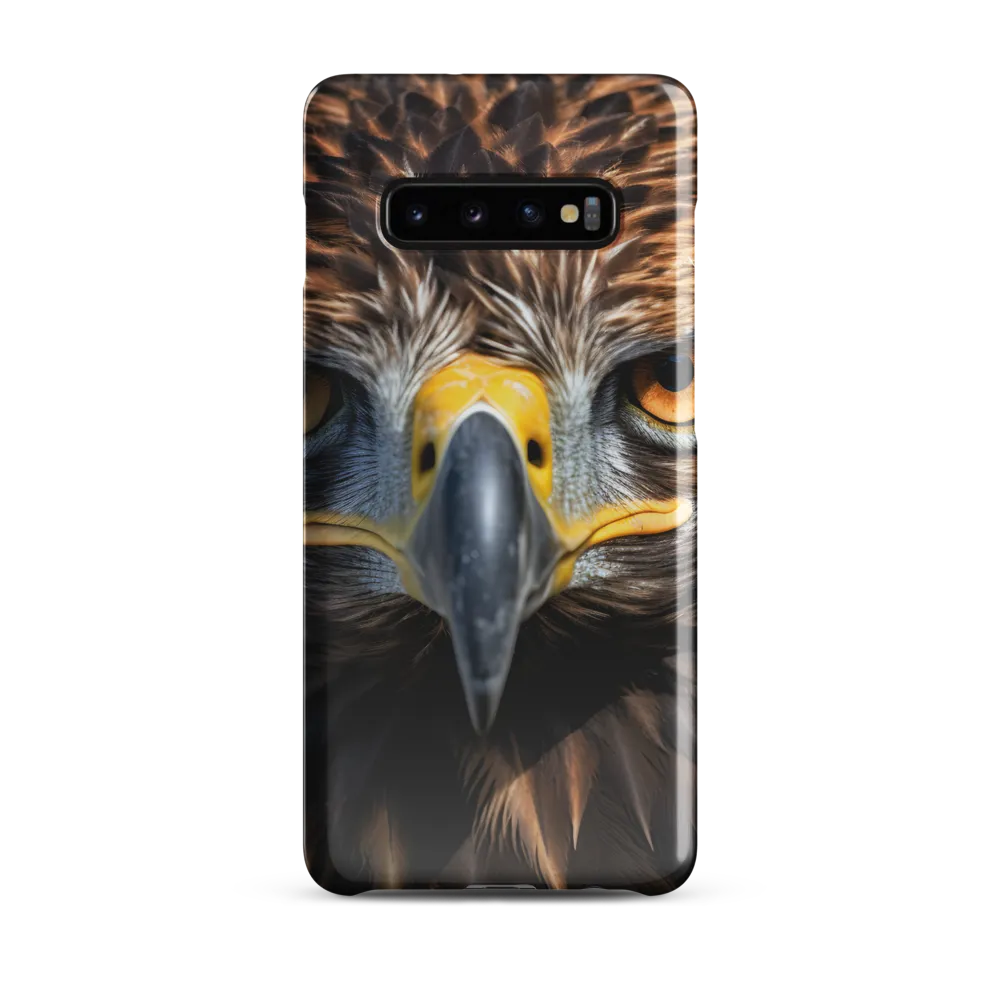 The Intensity of the Eagle | Phone Case |  S10 Plus | Snap Case | Glossy