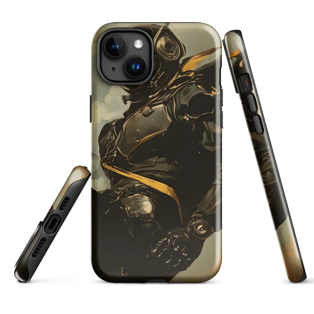 Ethereal Explorer: The Enigmatic Astronaut | Phone Case |  15 Plus | Tough Case | Glossy
