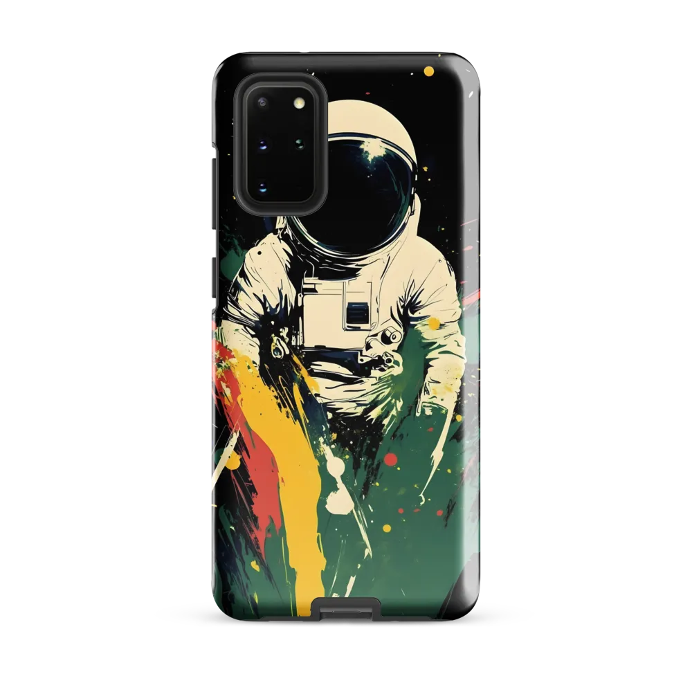Cosmic Splash: The Astronaut's Journey