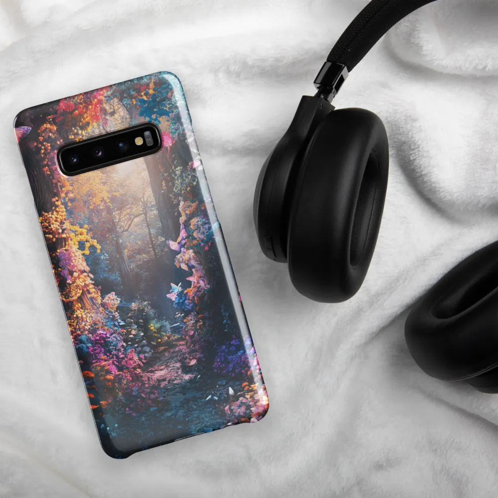 Enchanted Butterfly Forest | Phone Case |  S10 Plus | Snap Case | Glossy