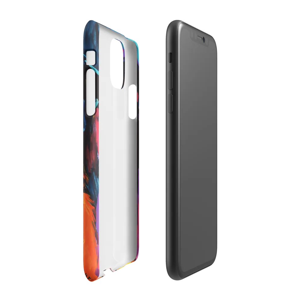 Vibrant Companions: An Expression of Canine Spirit | Phone Case |  11 | Snap Case | Matte