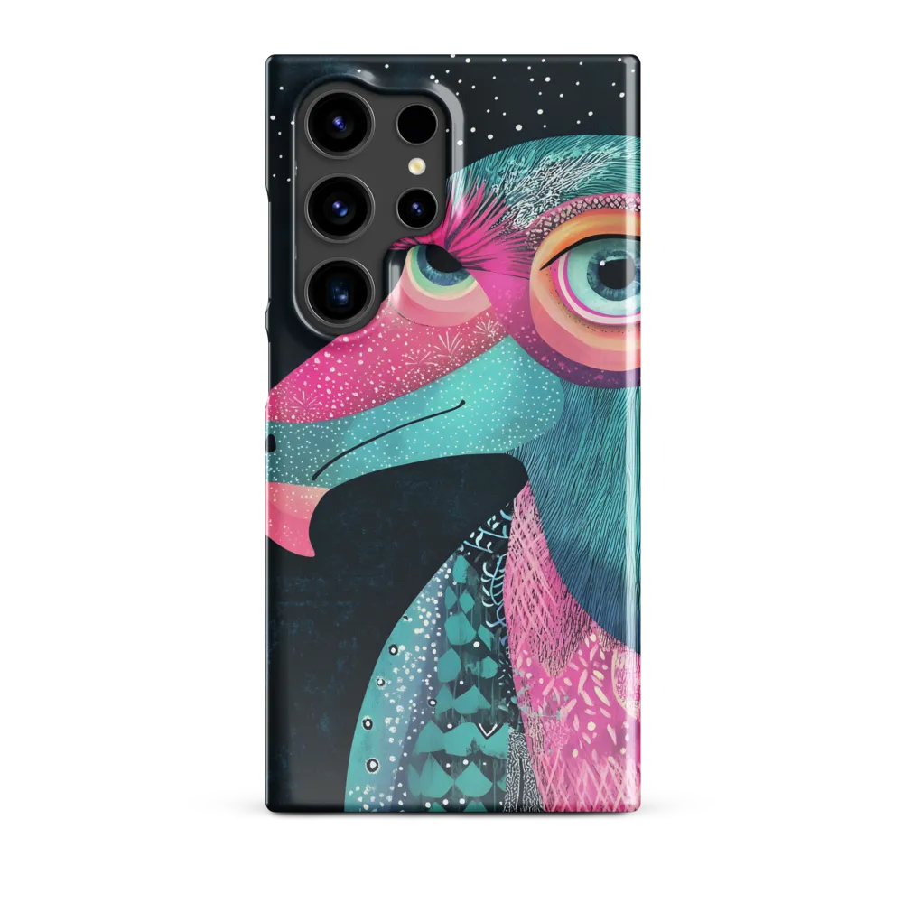 Whimsical Vulture: A Dance of Colors