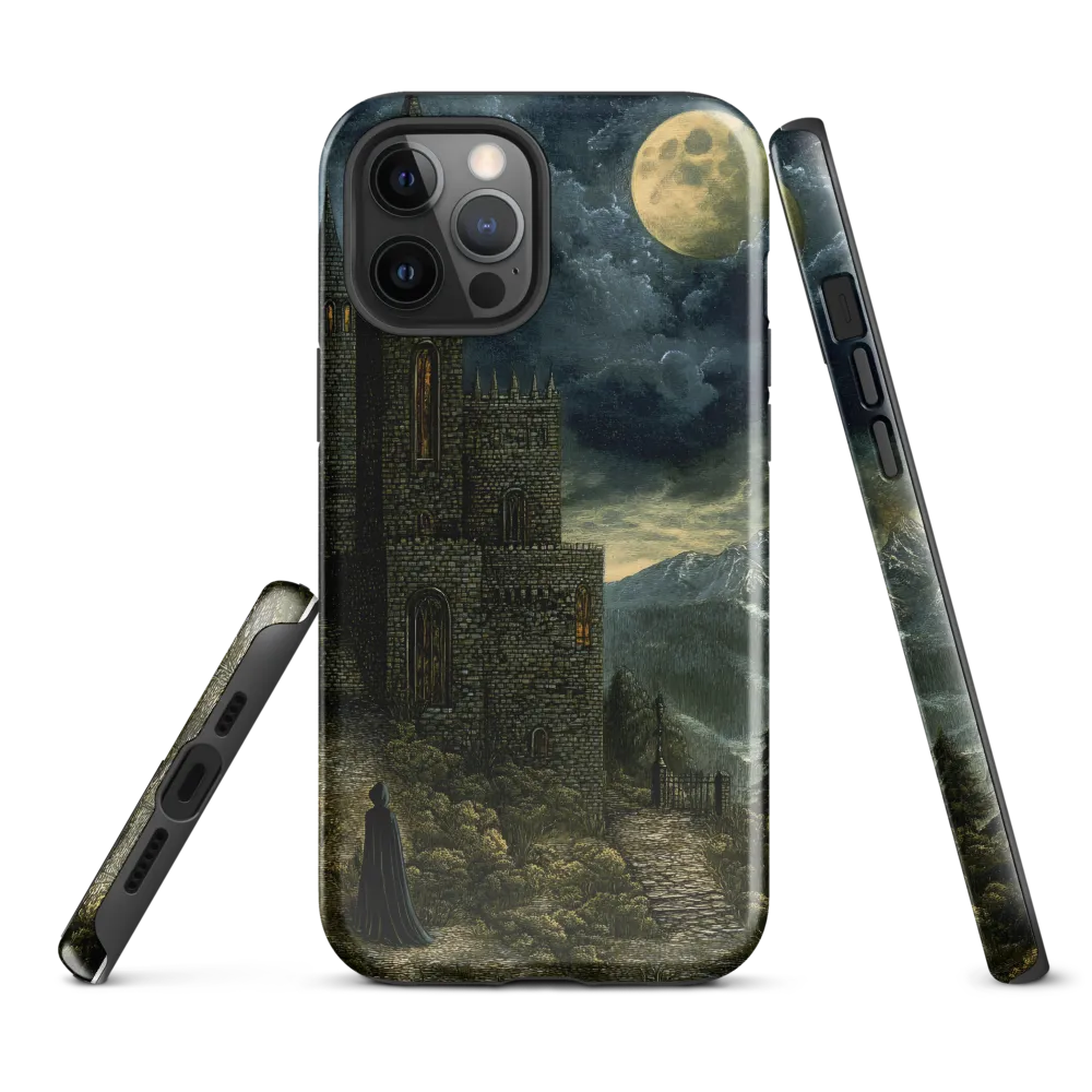 Whispers of the Moonlit Castle | Phone Case |  12 Pro Max | Tough Case | Glossy
