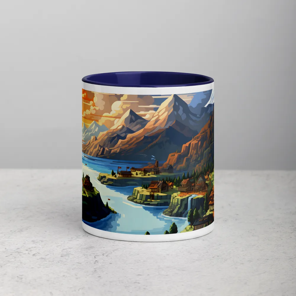 Tranquil Sunset Over Serene Landscape