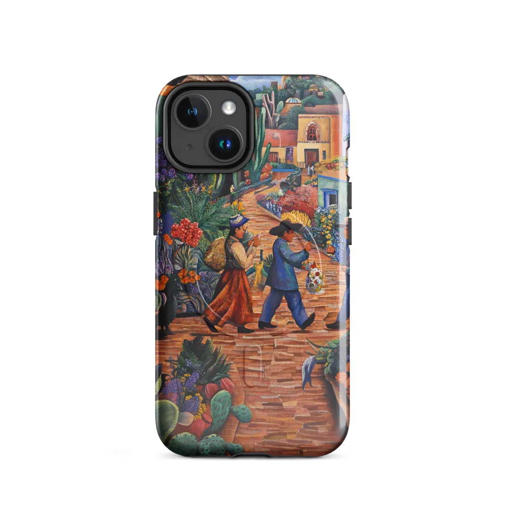 A Mosaic Journey Through Colorful Landscapes