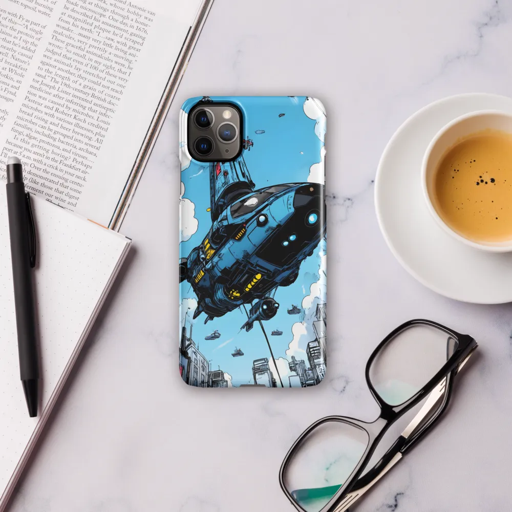 Skyward: A Journey Through the Futuristic City | Phone Case |  11 Pro Max | Snap Case | Glossy