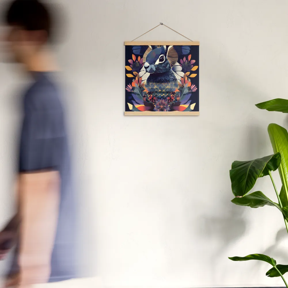 Ethereal Bunny: A Geometric Wonderland