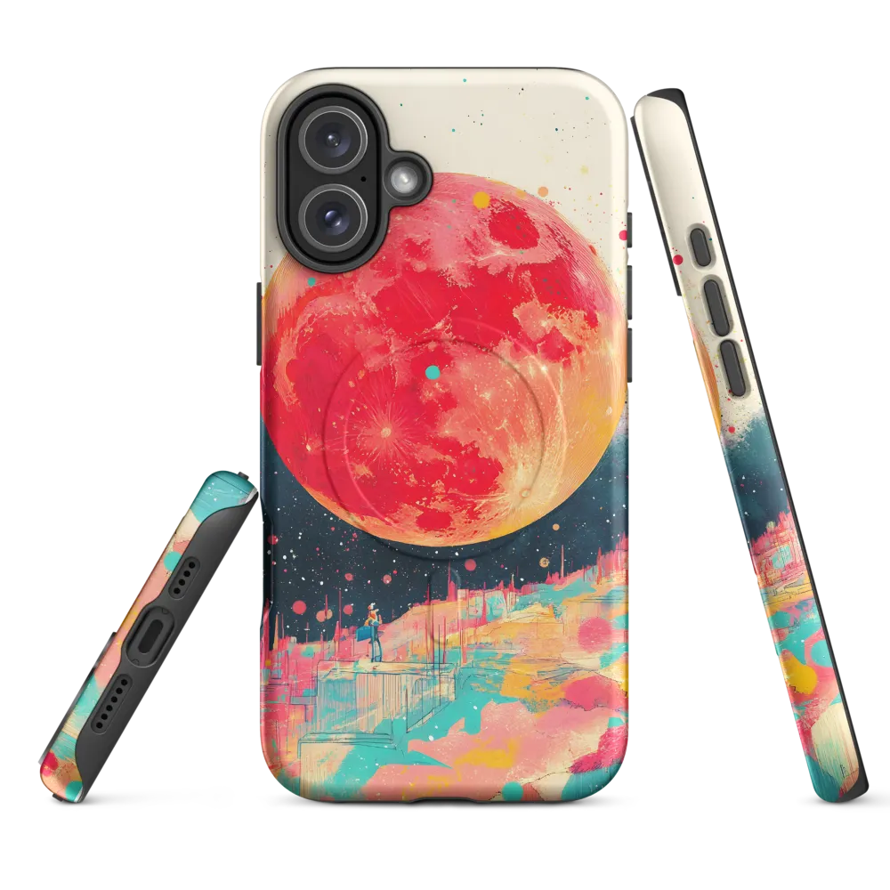 Crimson Dreams: A Lunar Exploration