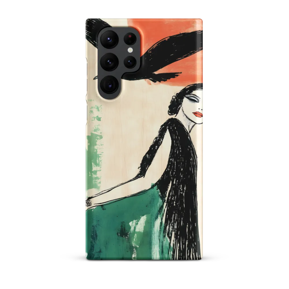 Elegance in Flight | Phone Case |  S22 Ultra | Snap Case | Matte