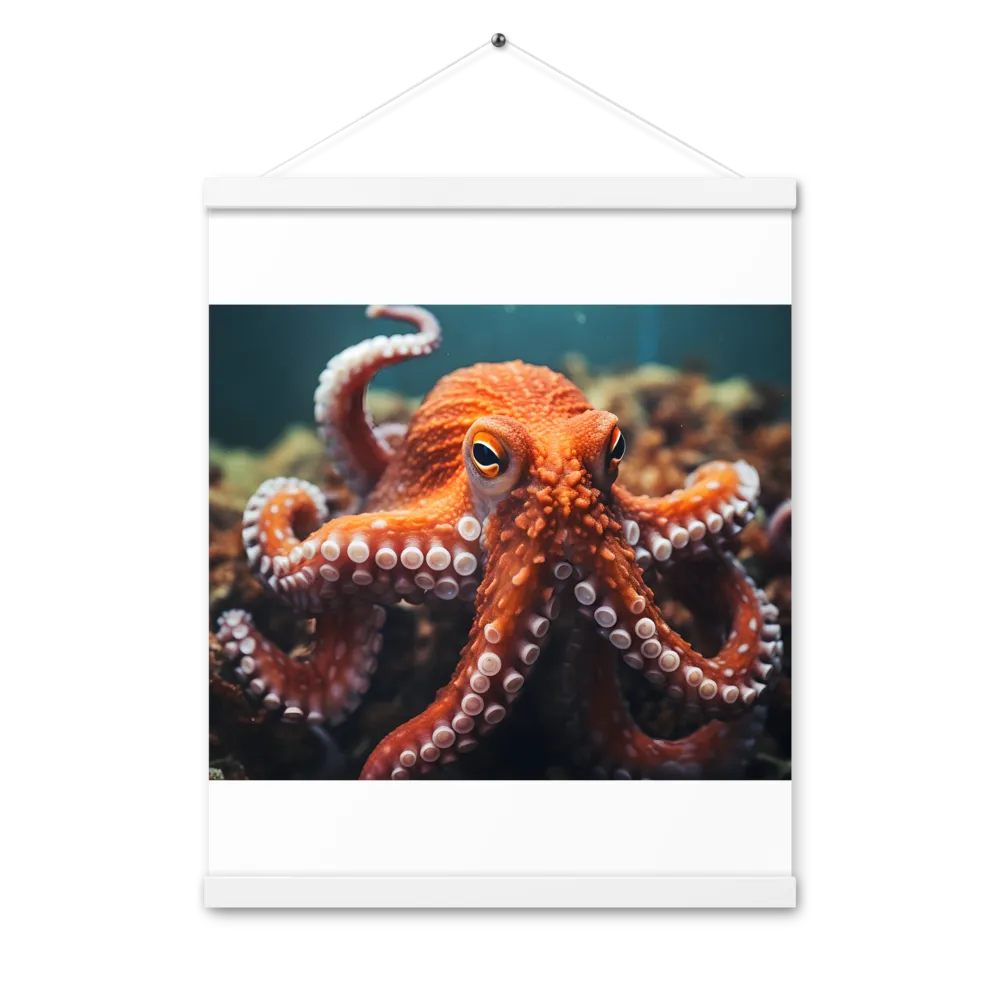 Curious Depths | Poster With White Wood Hanger | 16″×20″