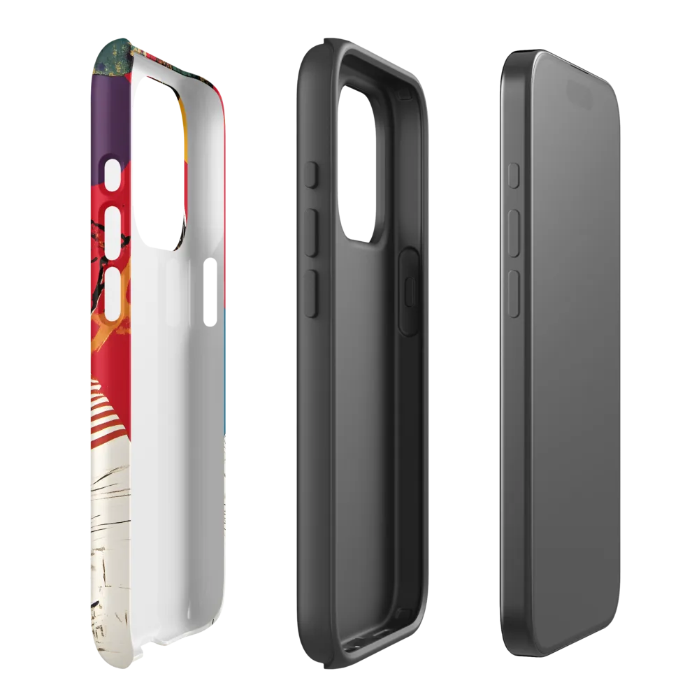 Cosmic Exploration: The Astronaut's Journey | Phone Case |  15 Pro | Tough Case | Matte