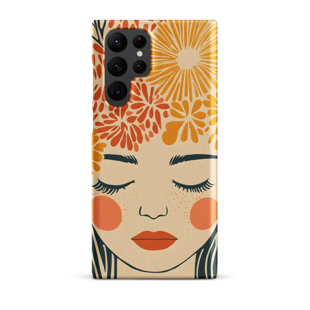 Serenity in Bloom | Phone Case |  S22 Ultra | Snap Case | Matte