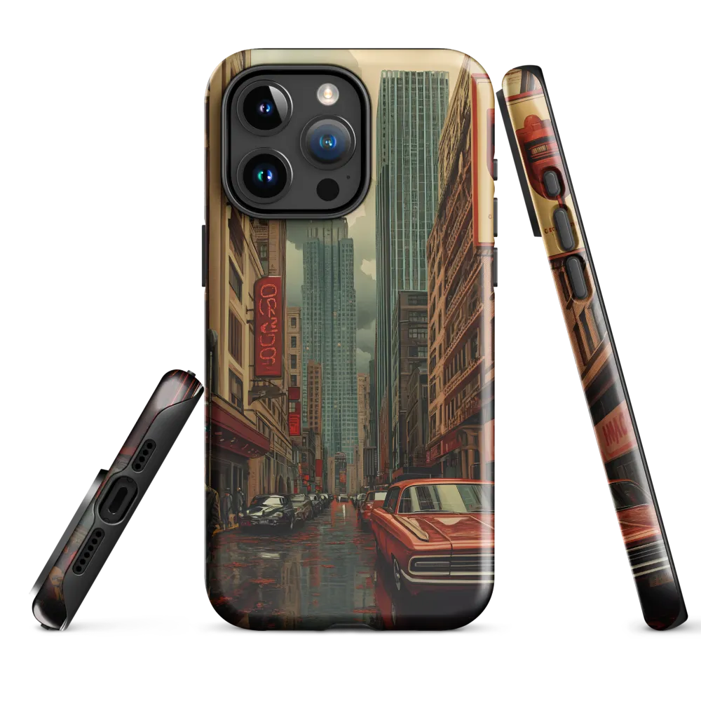 Nostalgic Cityscape: Reflections of a Forgotten Era