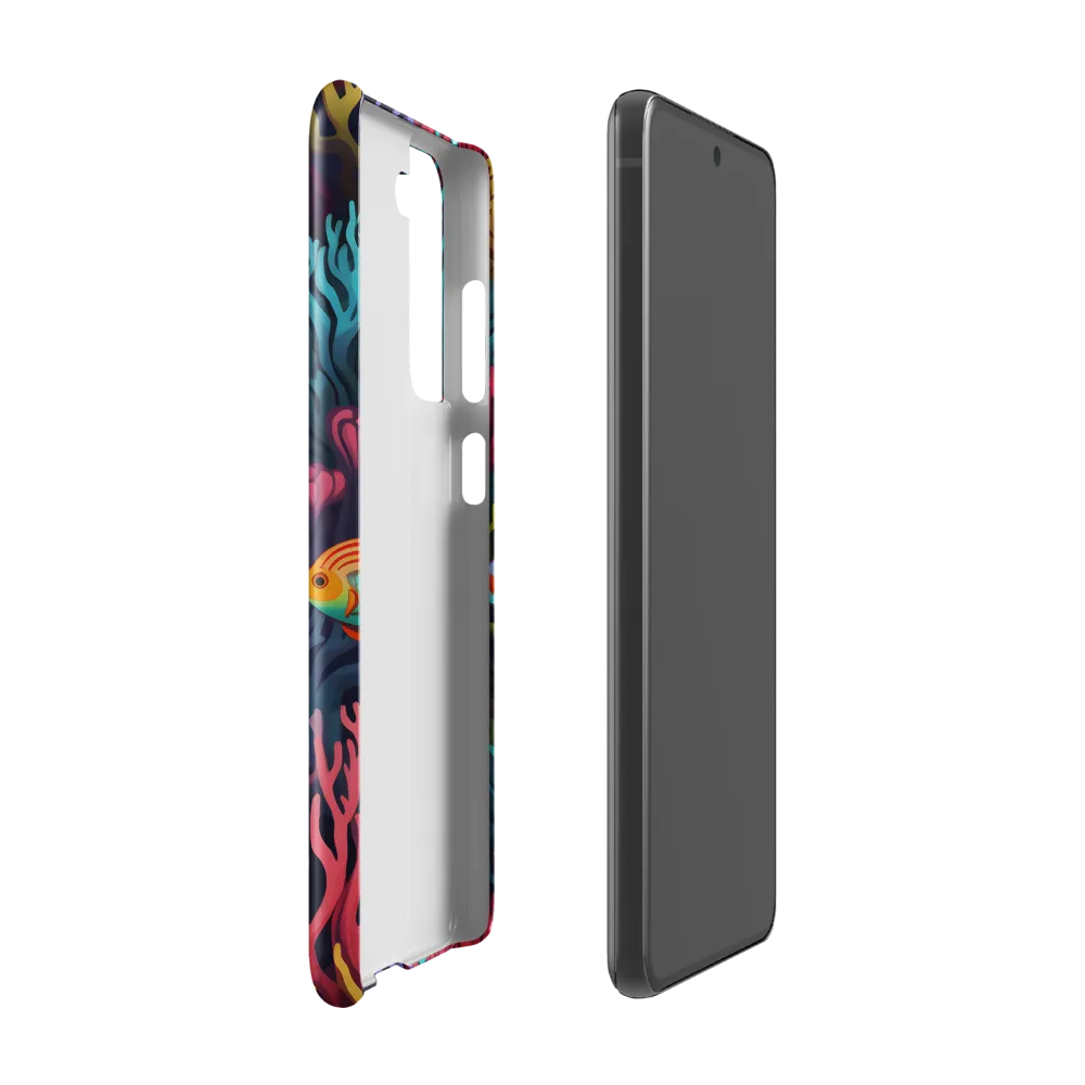 Underwater Harmony: A Coral Reef Wonderland | Phone Case |  S21 FE | Snap Case | Glossy