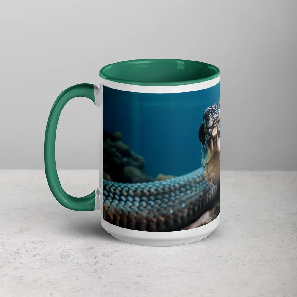 Underwater Majesty: The Serpent's Gaze