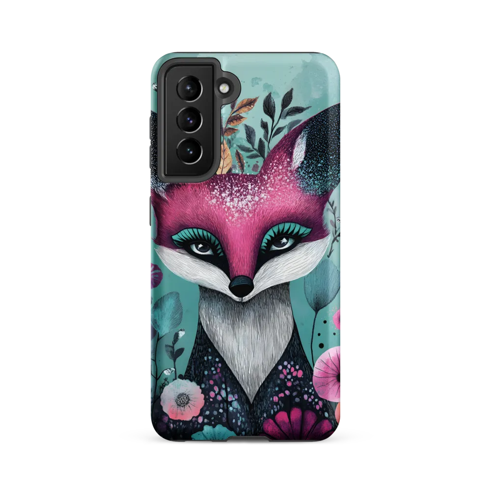 Whimsical Fox Among Blossoms