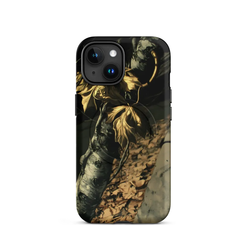 Golden Serenity: A Close Encounter with Nature