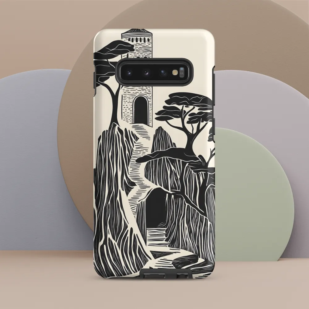 Echoes of a Mystical Tower | Phone Case |  S10 Plus | Tough Case | Matte