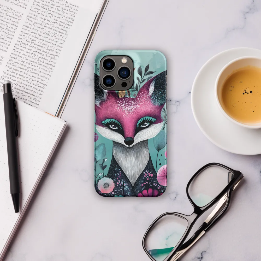 Whimsical Fox Among Blossoms