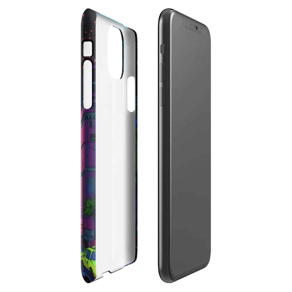 Neon Dreams of the City | Phone Case |  11 Pro Max | Snap Case | Glossy