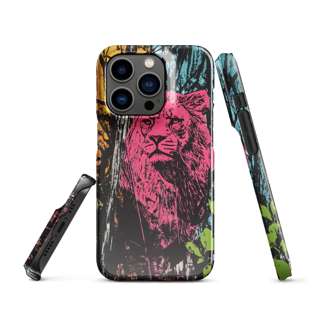 Fierce Vibrance: The Pink Lion