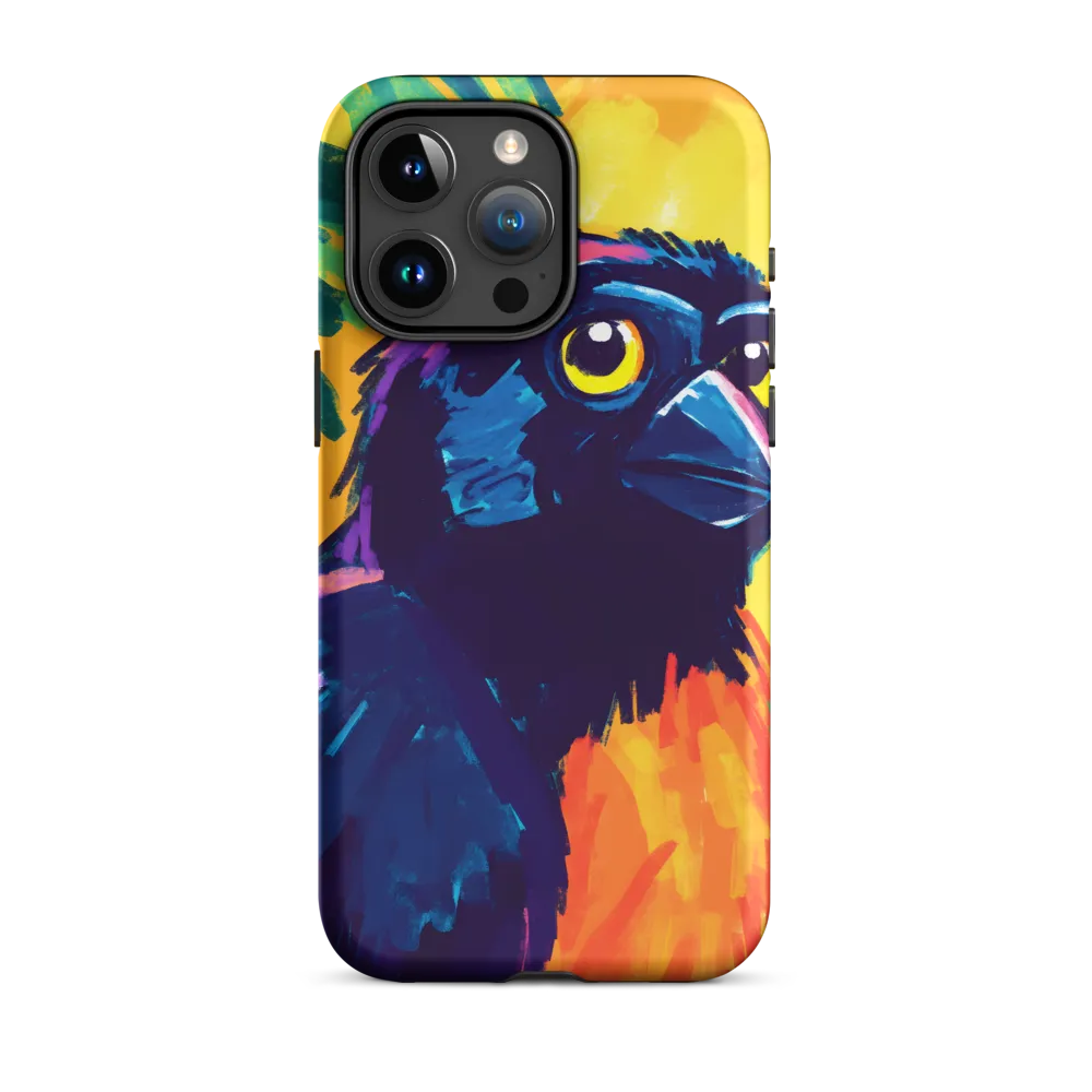 Vivid Avian Encounter