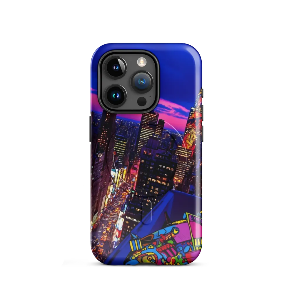 Neon Twilight: A City in Vibrance
