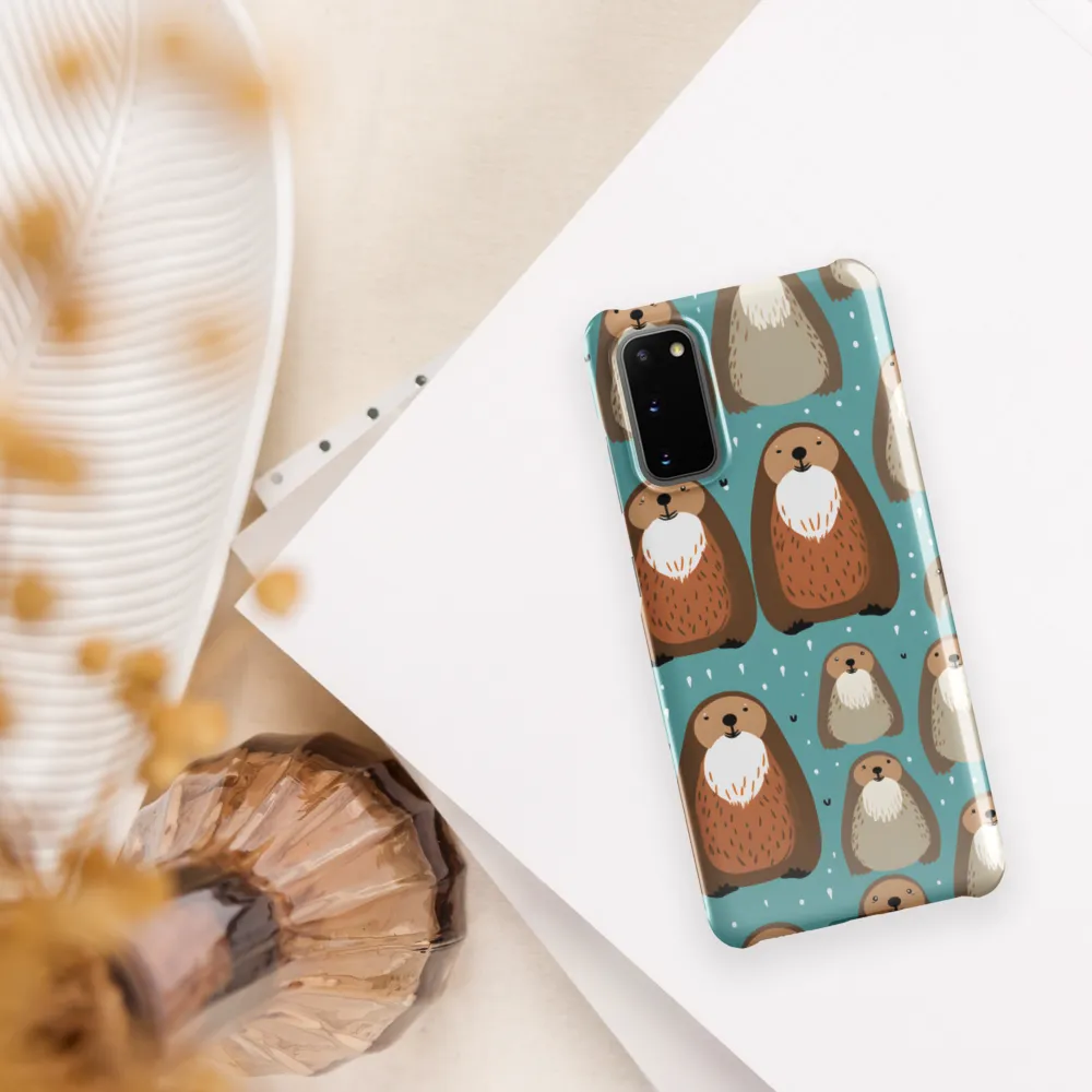 Whimsical Otter Pattern