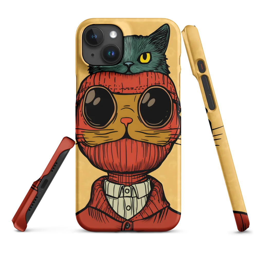 Whimsical Fusion: Cat and Human