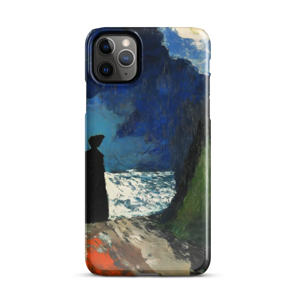 Solitary Reflection by the Sea | Phone Case |  11 Pro Max | Snap Case | Glossy