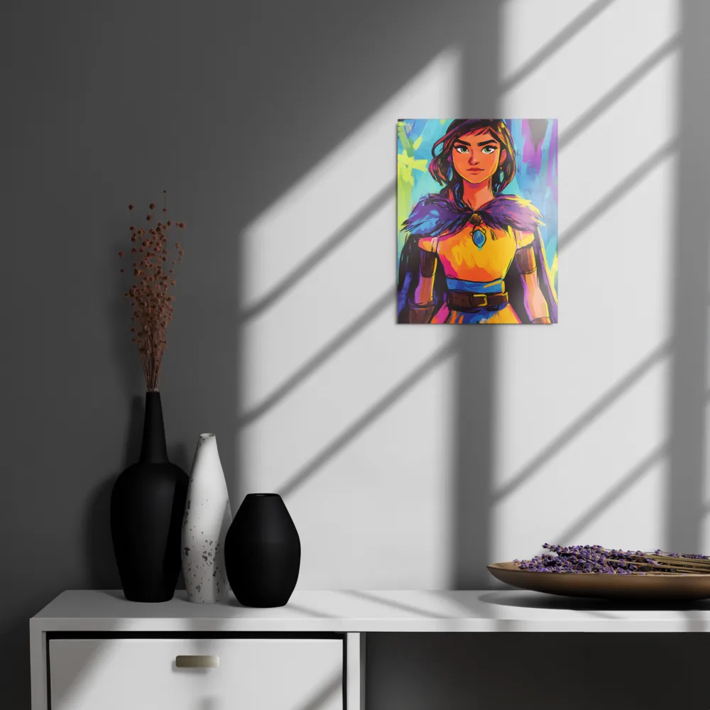 Guardian of Colors | Metal Print | 11″×14″