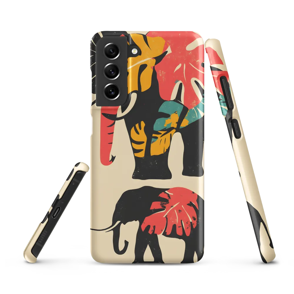 Tropical Elegance: The Elephant's Dance
