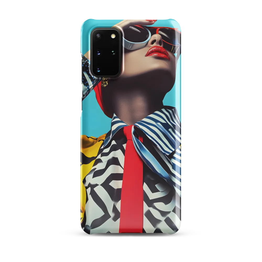 Chic Confidence in Bold Patterns