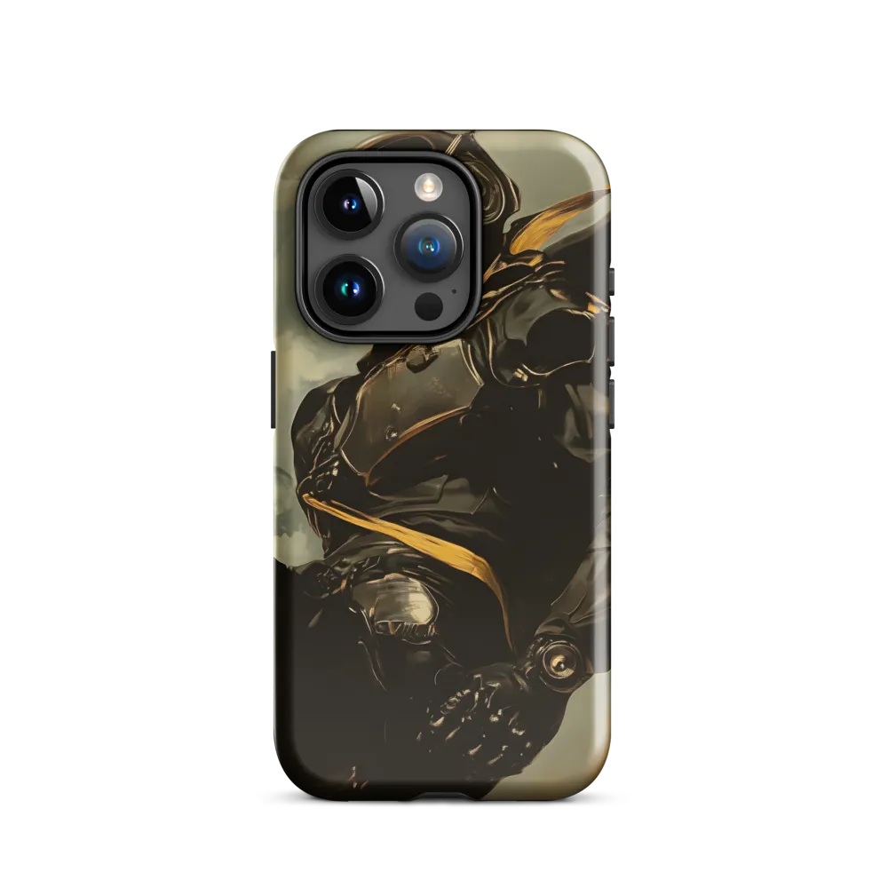 Ethereal Explorer: The Enigmatic Astronaut | Phone Case |  15 Pro | Tough Case | Glossy
