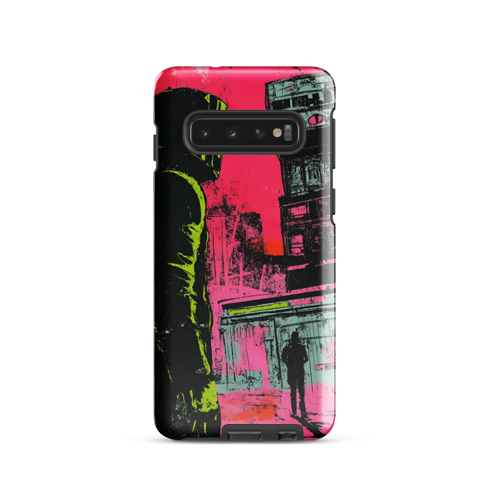Urban Echoes of Mystery | Phone Case |  S10 | Tough Case | Glossy
