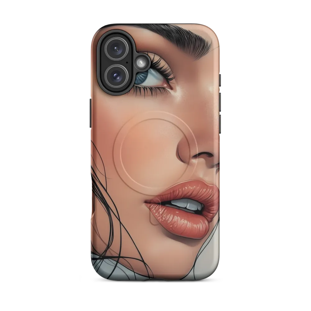 Iris & Skin — Close-Up Portrait