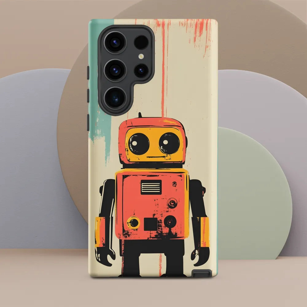 Retro Robot Charm