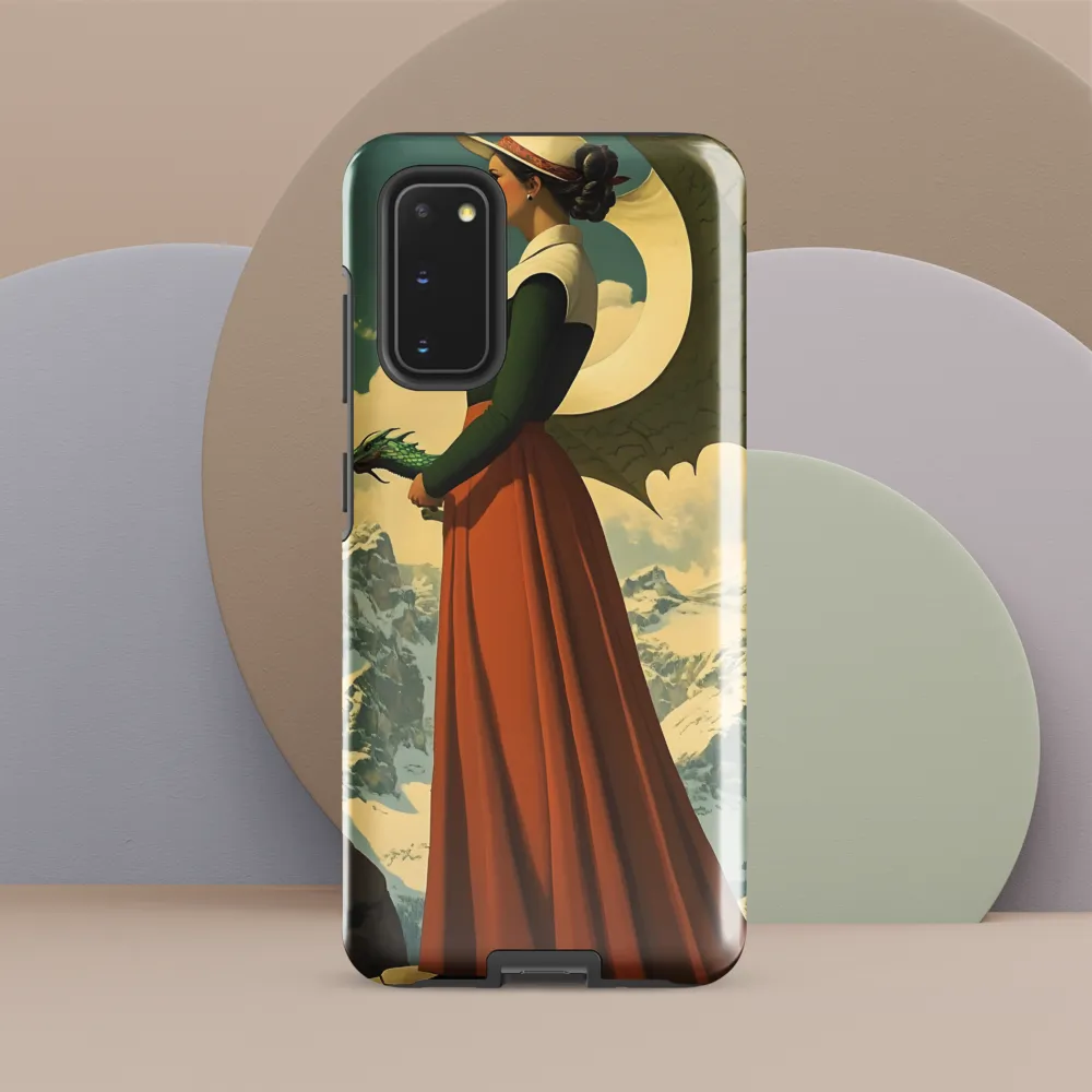 Mystic Harmony: The Dragon Keeper | Phone Case |  S20 | Tough Case | Glossy