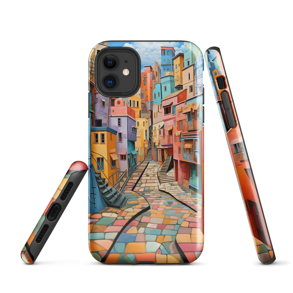 Vibrant Cityscape: A Kaleidoscope of Colors