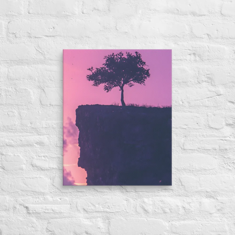 Solitude on the Edge | Canvas | 16″×20″