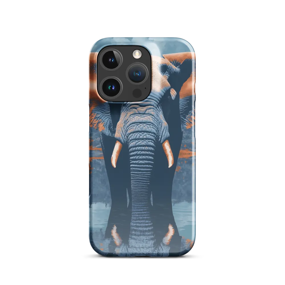 Majestic Reflection: The Elephant's Serenade