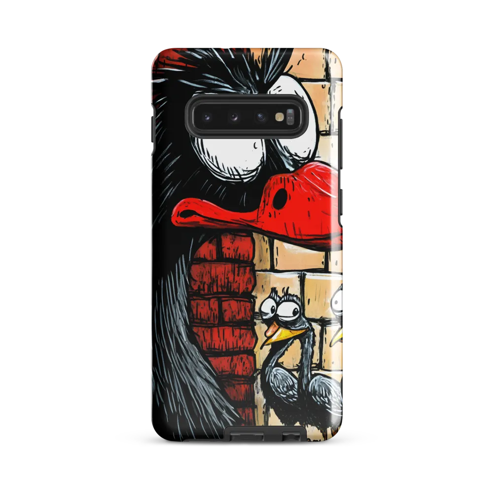 Whimsical Encounter | Phone Case |  S10 Plus | Tough Case | Glossy