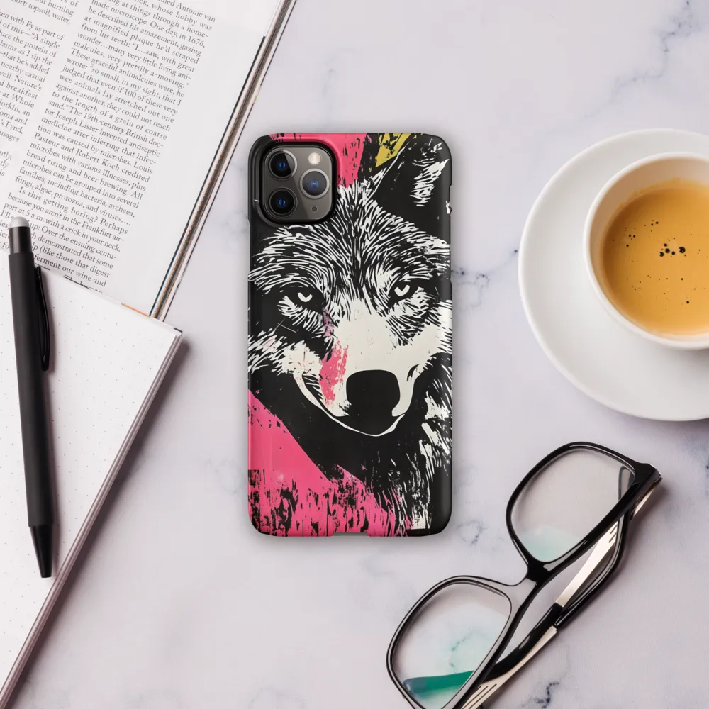 Intense Gaze of the Wolf