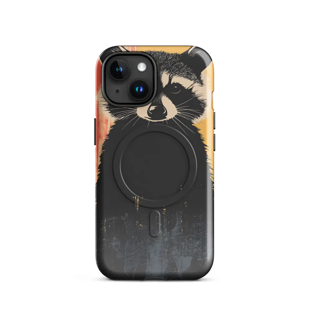 Whimsical Raccoon Portrait