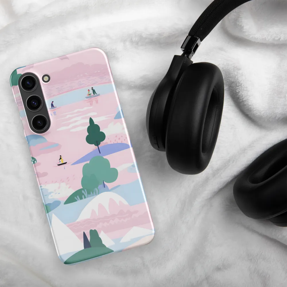 Whimsical Reflections: A Journey Through Landscapes | Phone Case |  S23 Plus | Snap Case | Glossy